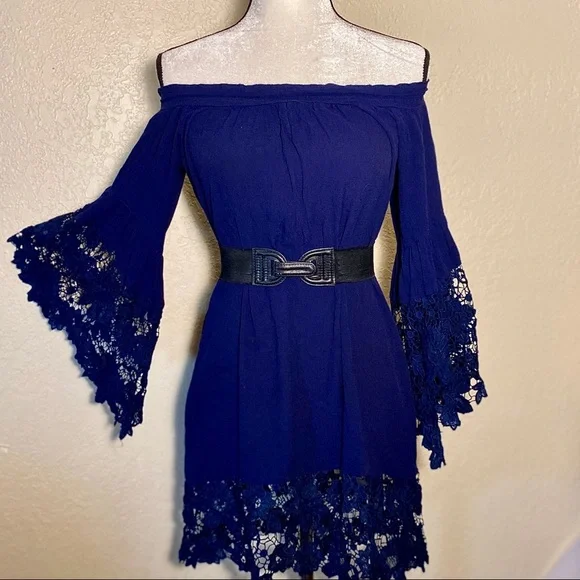 🎉Last Chance!🎉 Muche et Muchette Jolie Lace Accent Cover-Up Dress - Picture 3 of 8